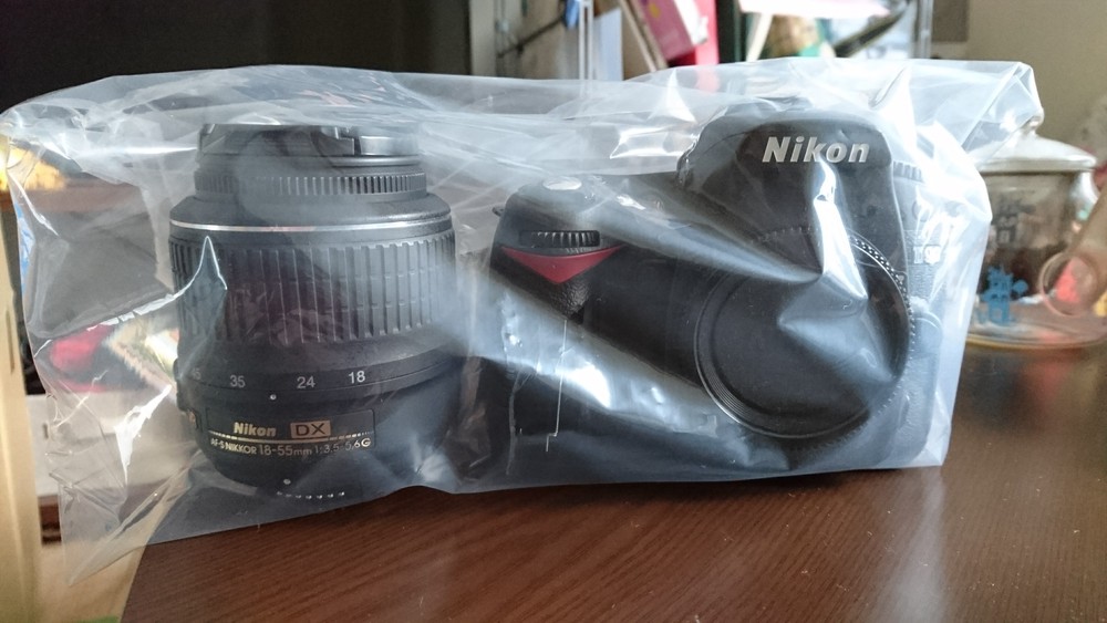 ビニールに入れる