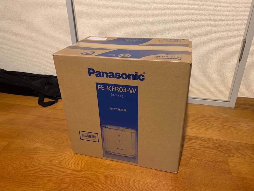 【新品】Panasonic FE-KFR03 加湿機 概要 ヒーターレス気化式加湿機（中小容量タイプ） FE-KFR03 | 加湿機